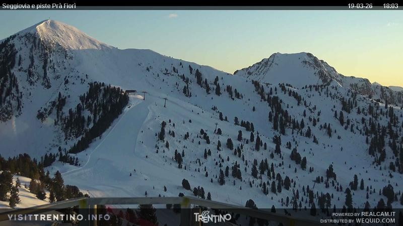 Archiv Foto Webcam Prà Fiorì im Fassatal