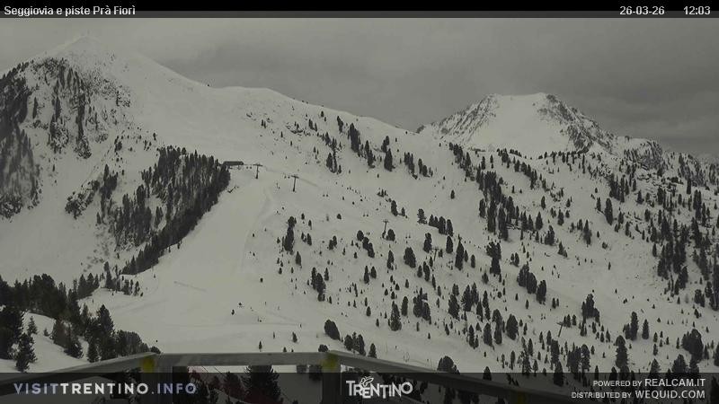 Archiv Foto Webcam Prà Fiorì im Fassatal