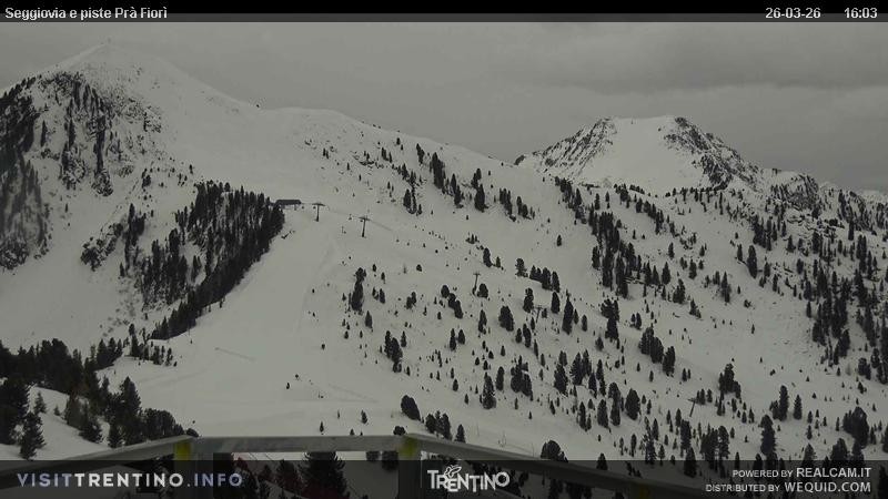 Archiv Foto Webcam Prà Fiorì im Fassatal