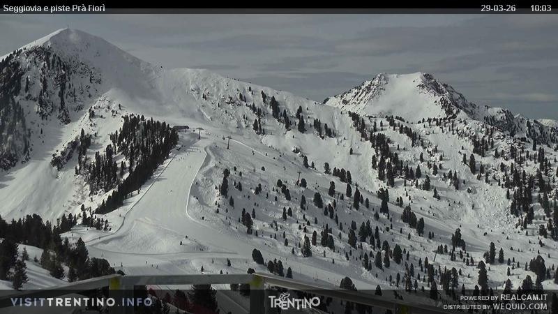 Archiv Foto Webcam Prà Fiorì im Fassatal