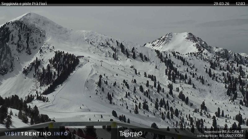 Archiv Foto Webcam Prà Fiorì im Fassatal