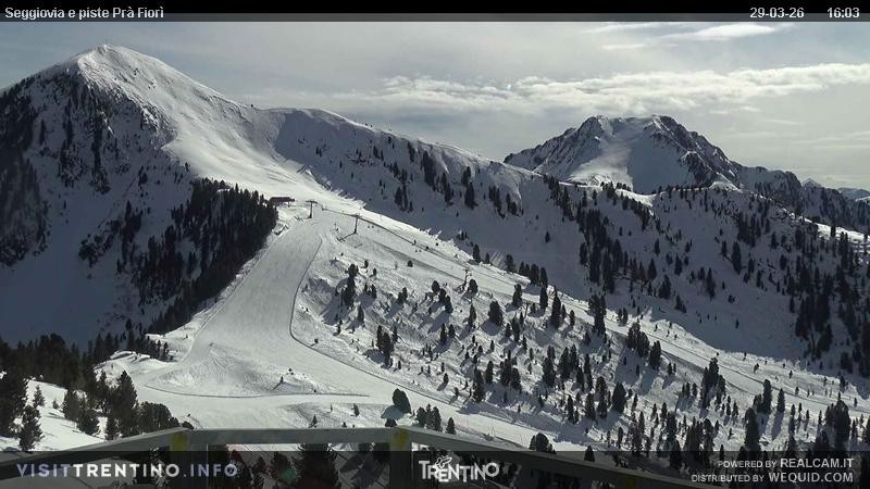 Archiv Foto Webcam Prà Fiorì im Fassatal