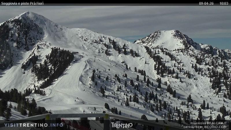 Archiv Foto Webcam Prà Fiorì im Fassatal