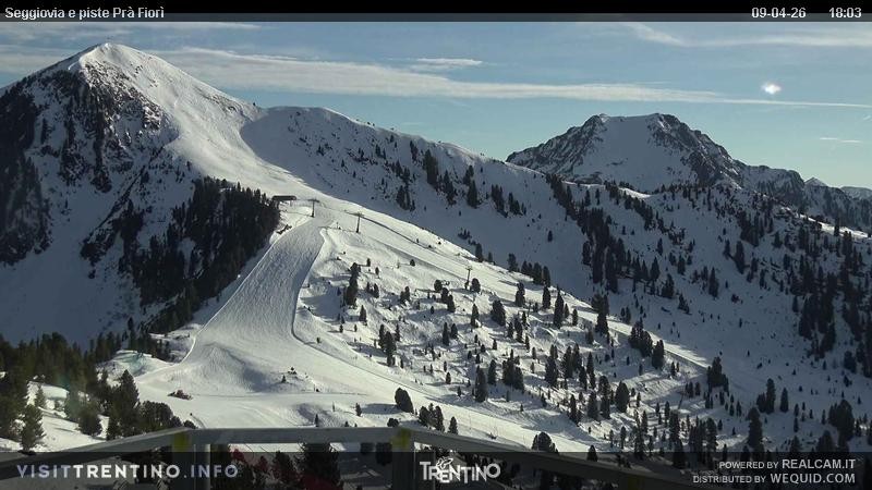 Archiv Foto Webcam Prà Fiorì im Fassatal