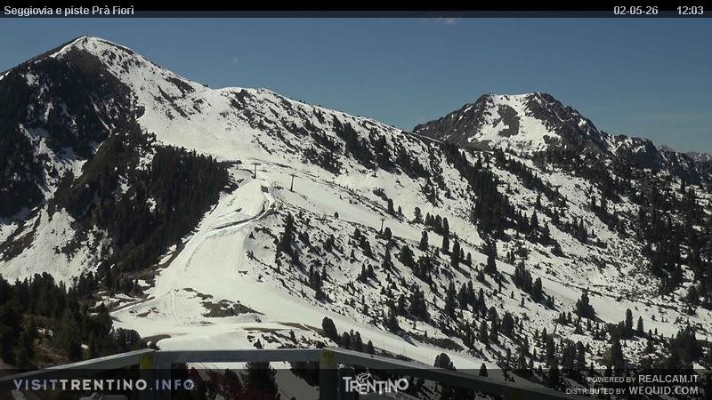 Archiv Foto Webcam Prà Fiorì im Fassatal