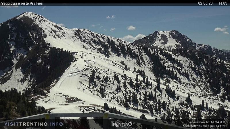 Archiv Foto Webcam Prà Fiorì im Fassatal
