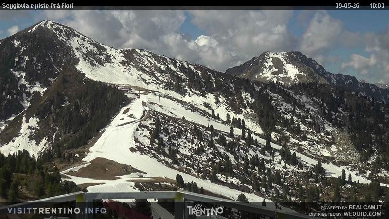 Archived image Webcam Val di Fiemme, Prà Fiorì