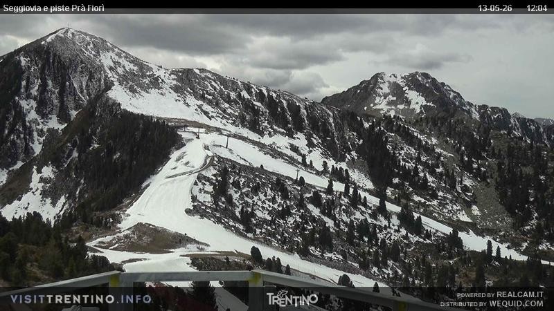 Archiv Foto Webcam Prà Fiorì im Fassatal