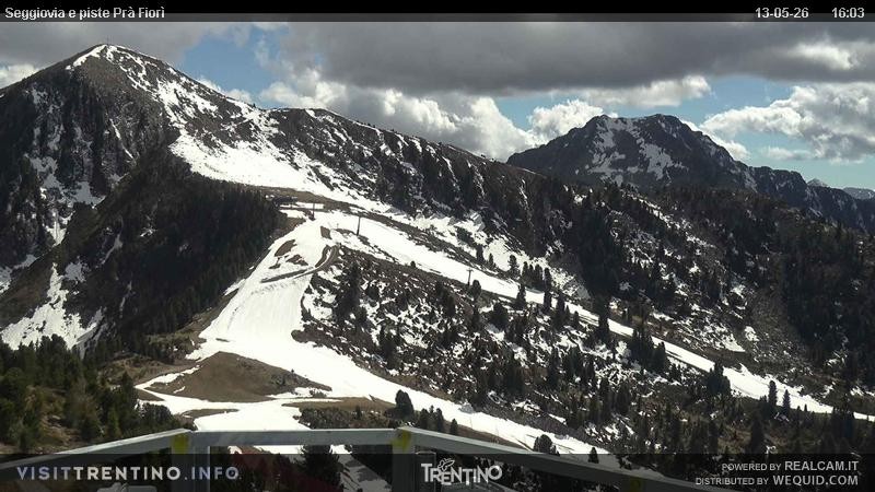 Archiv Foto Webcam Prà Fiorì im Fassatal