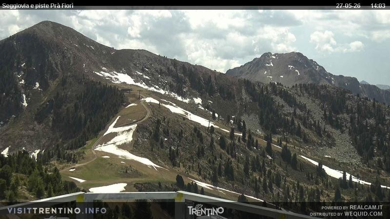 Archived image Webcam Val di Fiemme, Prà Fiorì