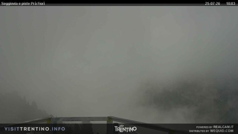 Archiv Foto Webcam Prà Fiorì im Fassatal