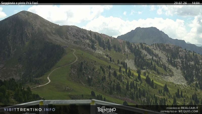 Archiv Foto Webcam Prà Fiorì im Fassatal