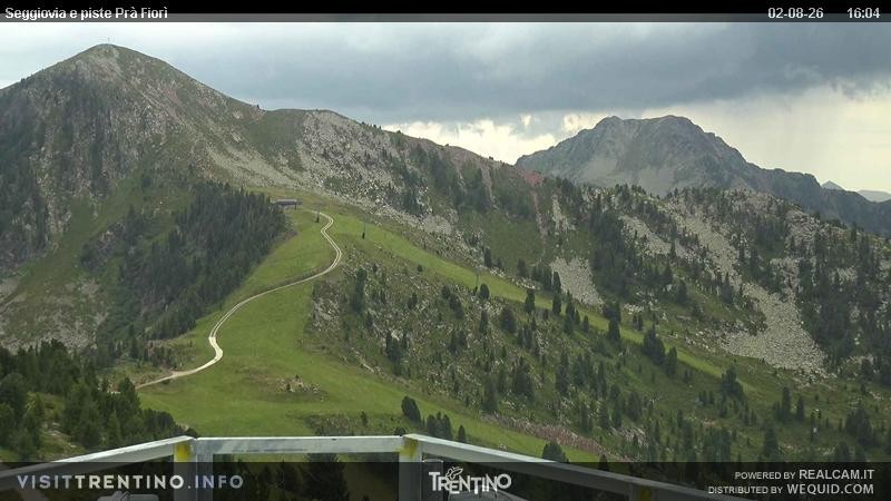 Archiv Foto Webcam Prà Fiorì im Fassatal