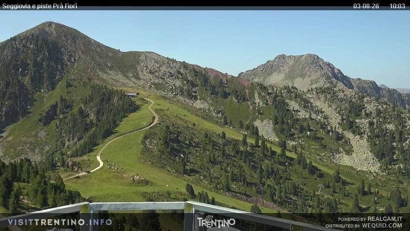 Archived image Webcam Val di Fiemme, Prà Fiorì