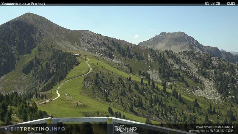 Archived image Webcam Val di Fiemme, Prà Fiorì