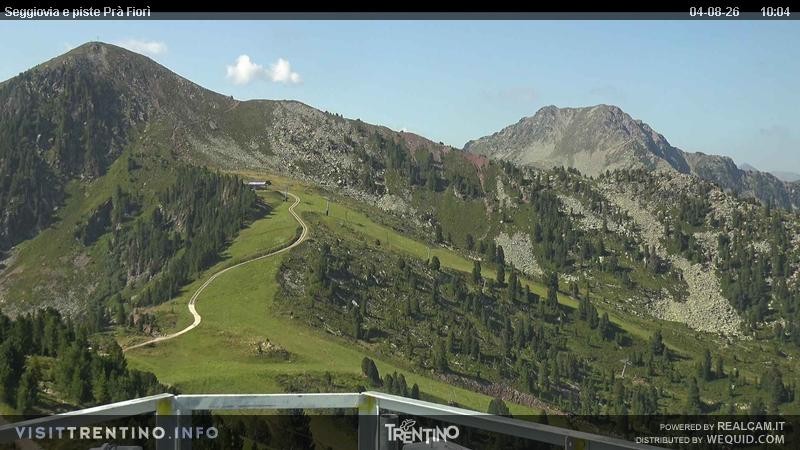 Archiv Foto Webcam Prà Fiorì im Fassatal