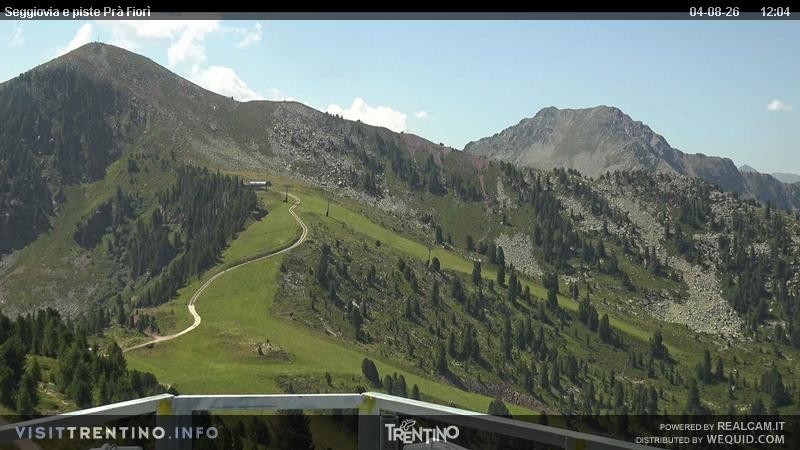 Archiv Foto Webcam Prà Fiorì im Fassatal