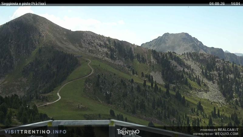 Archiv Foto Webcam Prà Fiorì im Fassatal
