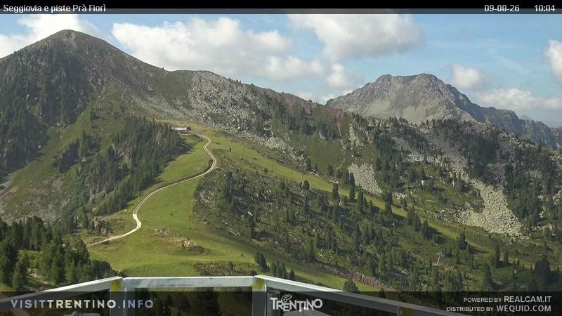 Archiv Foto Webcam Prà Fiorì im Fassatal
