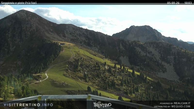 Archived image Webcam Val di Fiemme, Prà Fiorì