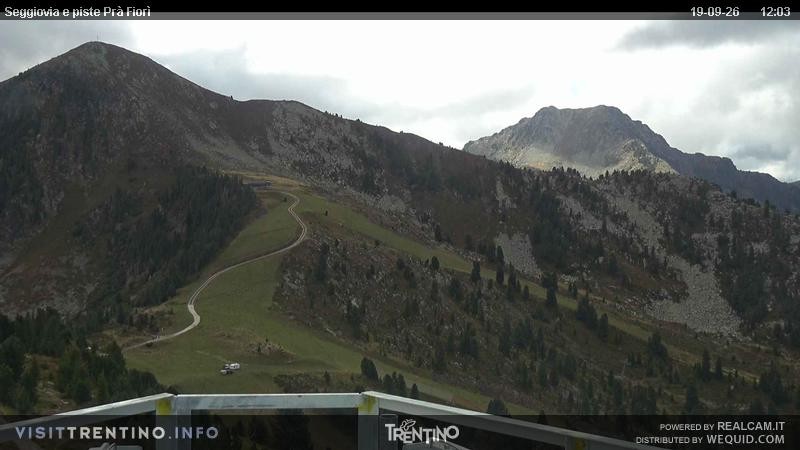 Archiv Foto Webcam Prà Fiorì im Fassatal