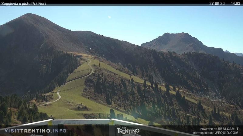 Archiv Foto Webcam Prà Fiorì im Fassatal