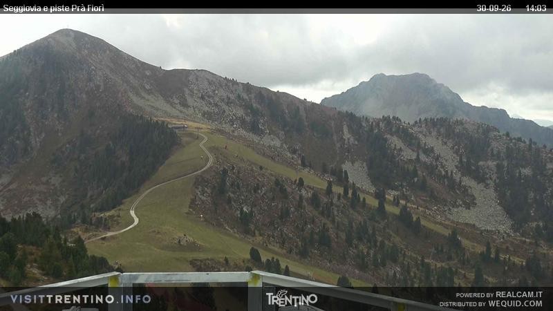 Archiv Foto Webcam Prà Fiorì im Fassatal