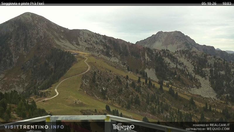 Archiv Foto Webcam Prà Fiorì im Fassatal