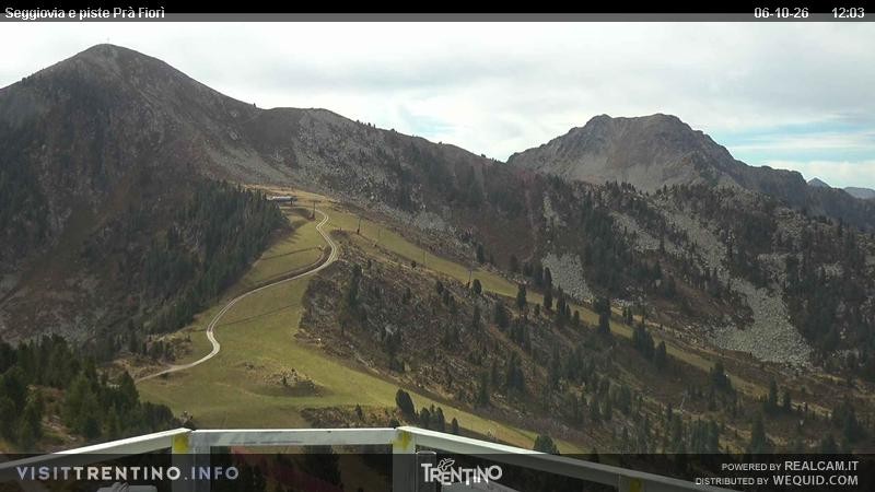 Archiv Foto Webcam Prà Fiorì im Fassatal