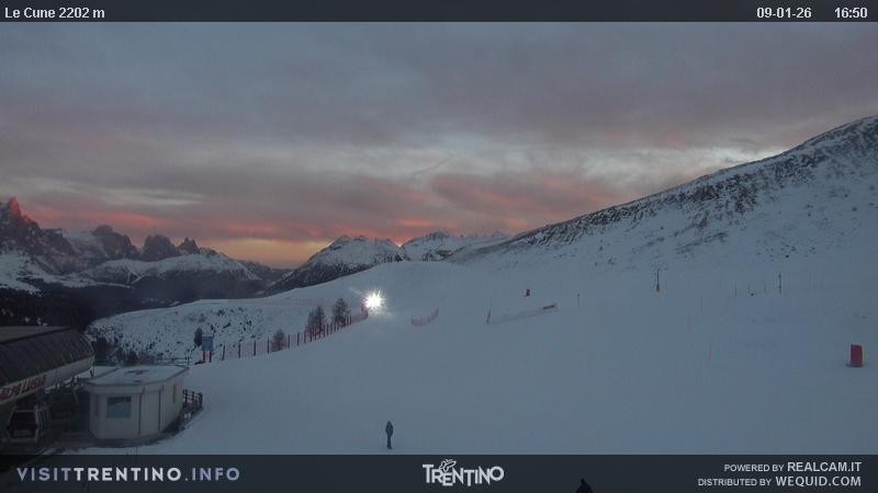 Archiv Foto Webcam Gondelbahn Ronchi-Valbona, Skigebiet Alpe Lusia