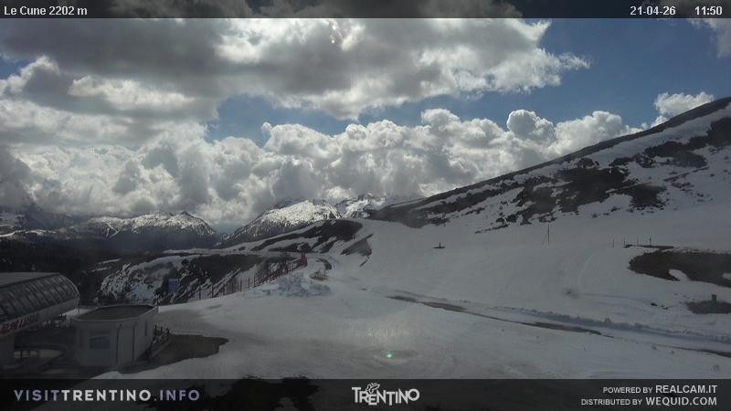 Archived image Webcam Ronchi-Valbona Lift, Alpe Lusia