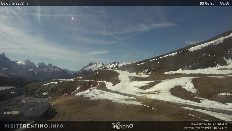 Archiv Foto Webcam Gondelbahn Ronchi-Valbona, Skigebiet Alpe Lusia