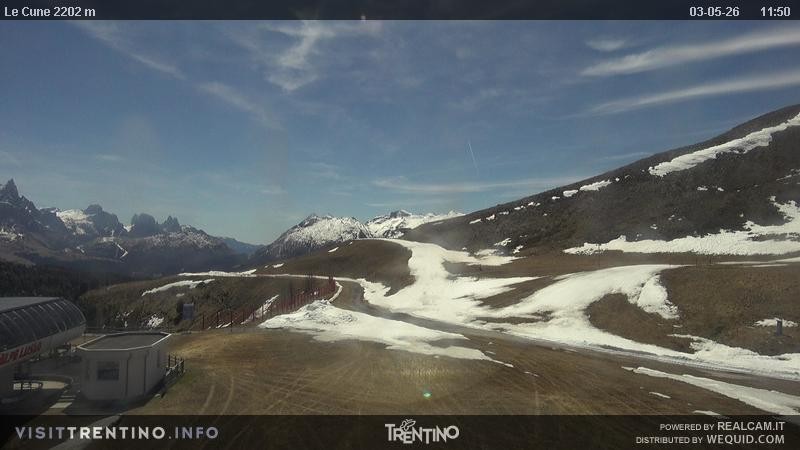 Archived image Webcam Ronchi-Valbona Lift, Alpe Lusia