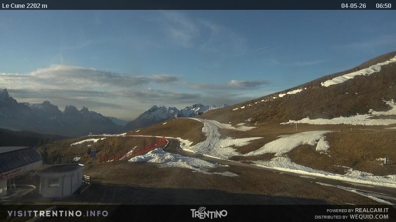 Archiv Foto Webcam Gondelbahn Ronchi-Valbona, Skigebiet Alpe Lusia
