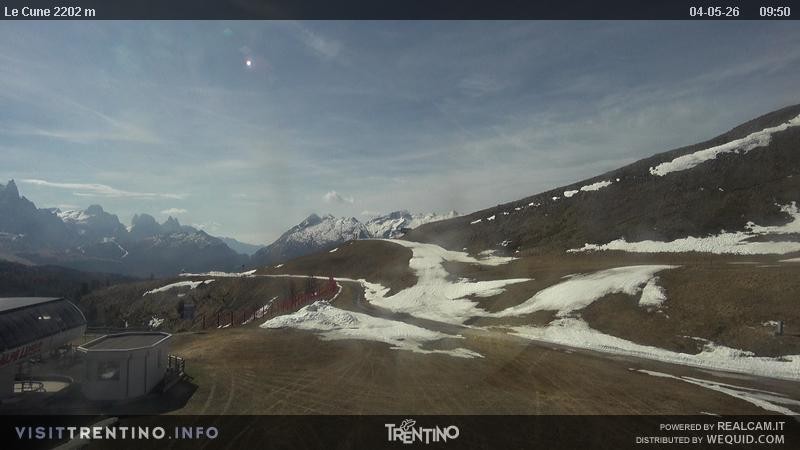 Archiv Foto Webcam Gondelbahn Ronchi-Valbona, Skigebiet Alpe Lusia