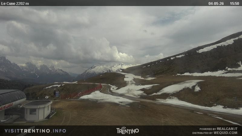Archiv Foto Webcam Gondelbahn Ronchi-Valbona, Skigebiet Alpe Lusia