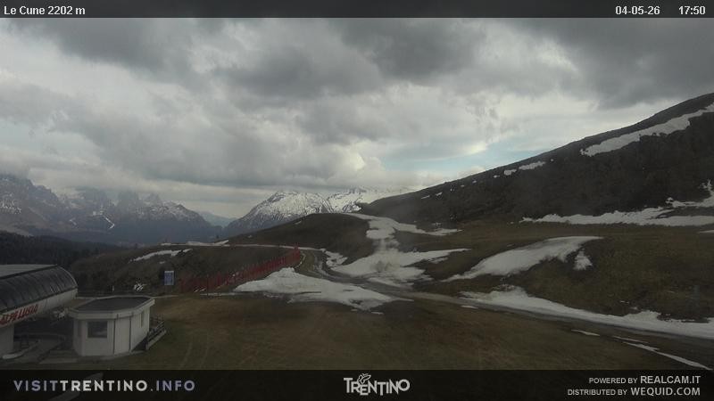 Archiv Foto Webcam Gondelbahn Ronchi-Valbona, Skigebiet Alpe Lusia
