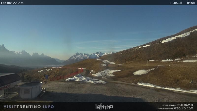 Archiv Foto Webcam Gondelbahn Ronchi-Valbona, Skigebiet Alpe Lusia