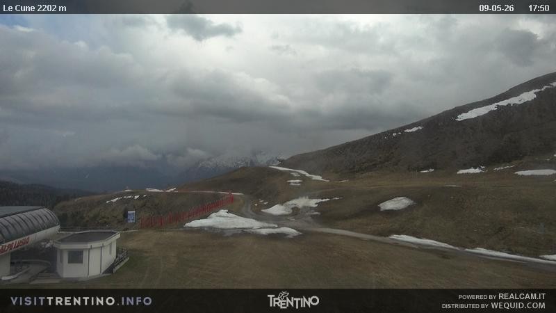 Archiv Foto Webcam Gondelbahn Ronchi-Valbona, Skigebiet Alpe Lusia