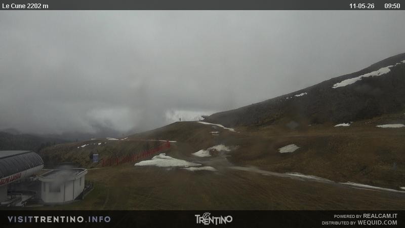 Archiv Foto Webcam Gondelbahn Ronchi-Valbona, Skigebiet Alpe Lusia