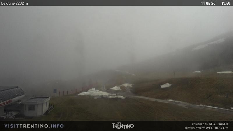 Archiv Foto Webcam Gondelbahn Ronchi-Valbona, Skigebiet Alpe Lusia