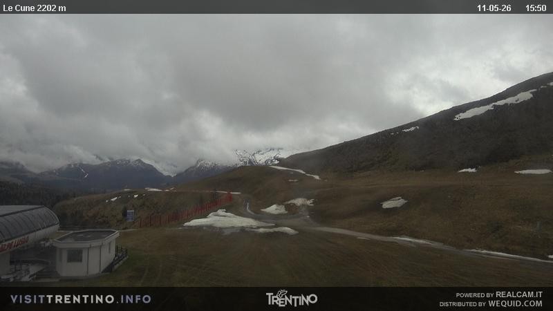 Archiv Foto Webcam Gondelbahn Ronchi-Valbona, Skigebiet Alpe Lusia
