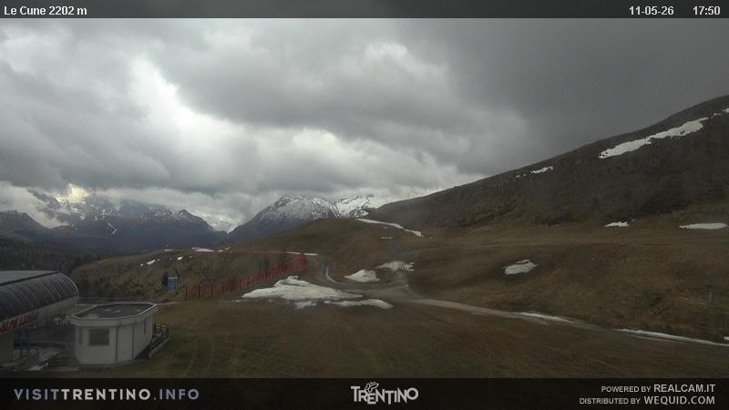 Archiv Foto Webcam Gondelbahn Ronchi-Valbona, Skigebiet Alpe Lusia