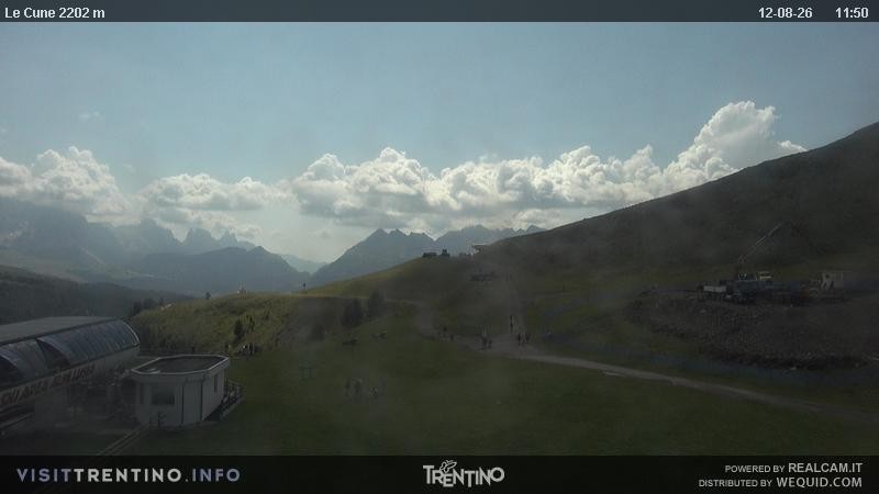 Archiv Foto Webcam Gondelbahn Ronchi-Valbona, Skigebiet Alpe Lusia