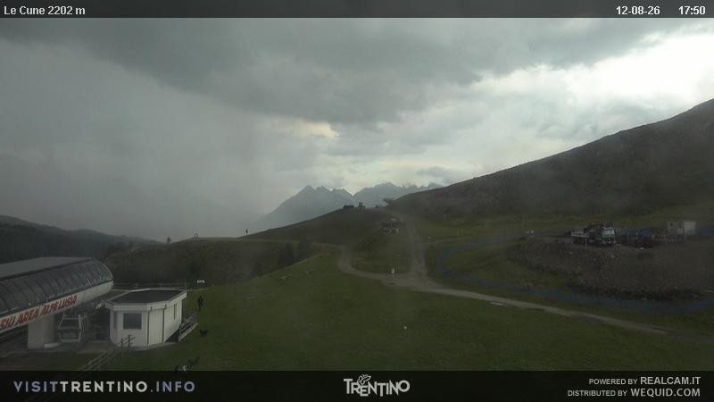 Archiv Foto Webcam Gondelbahn Ronchi-Valbona, Skigebiet Alpe Lusia