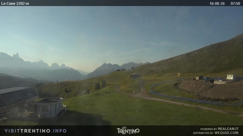 Archived image Webcam Ronchi-Valbona Lift, Alpe Lusia