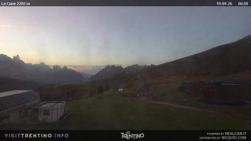 Archived image Webcam Ronchi-Valbona Lift, Alpe Lusia