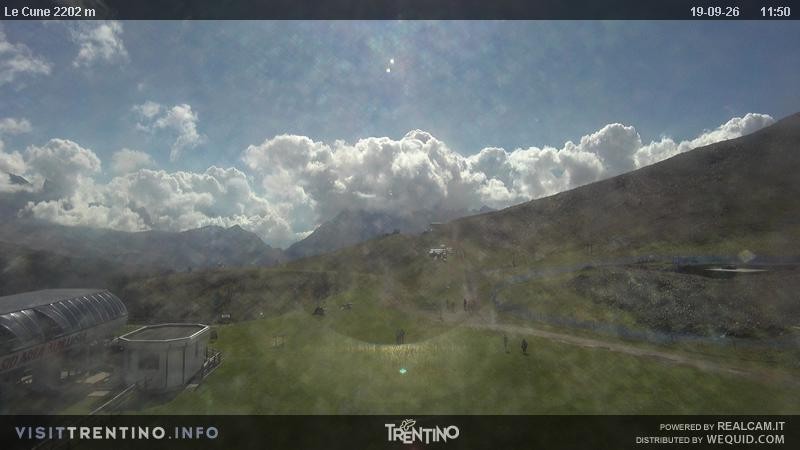 Archived image Webcam Ronchi-Valbona Lift, Alpe Lusia