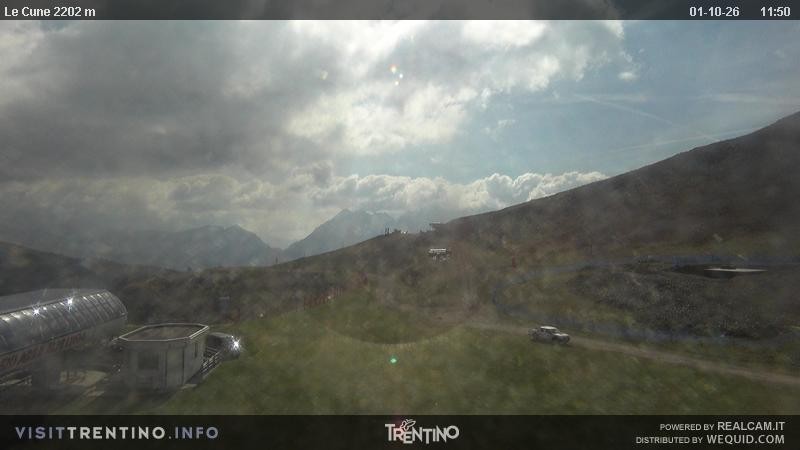Archiv Foto Webcam Gondelbahn Ronchi-Valbona, Skigebiet Alpe Lusia