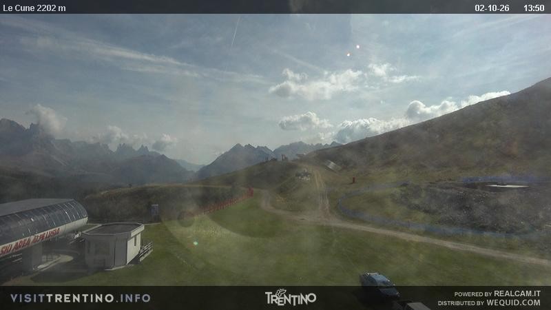 Archiv Foto Webcam Gondelbahn Ronchi-Valbona, Skigebiet Alpe Lusia